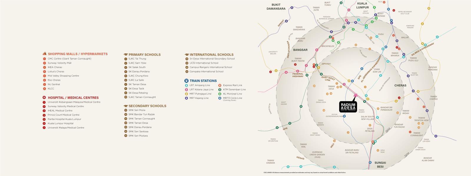 Radium Adesa Desa East Residences